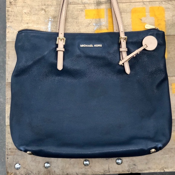 Michael Kors Handbags - Michael Kors Navy Blue Purse